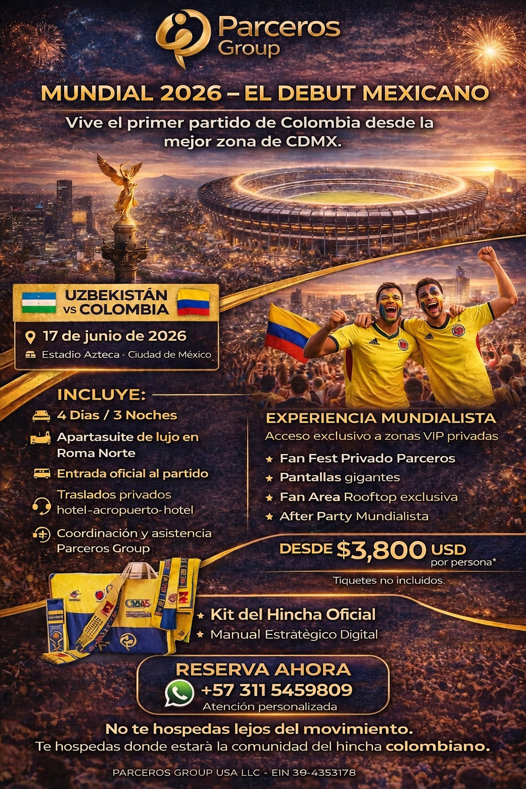 Debut Azteca VIP